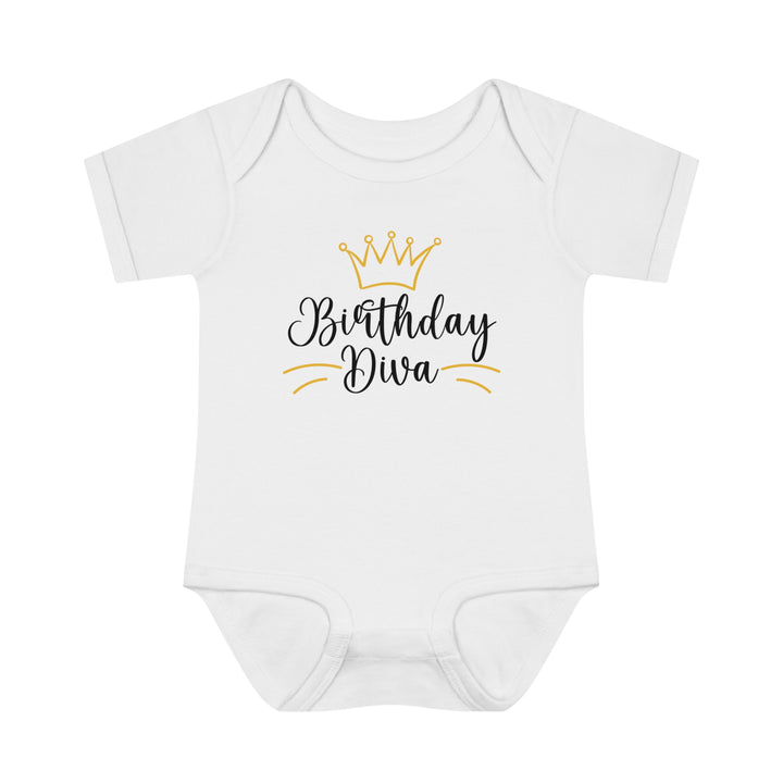 Baby Birthday Onesie, Birthday Diva Gifts for Baby, Novelty Onesies, Infant Baby Rib Bodysuit, Birthday Present, Toddler Birthday Gift