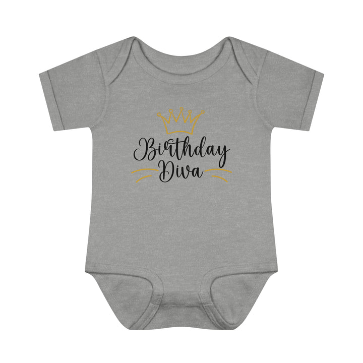 Baby Birthday Onesie, Birthday Diva Gifts for Baby, Novelty Onesies, Infant Baby Rib Bodysuit, Birthday Present, Toddler Birthday Gift