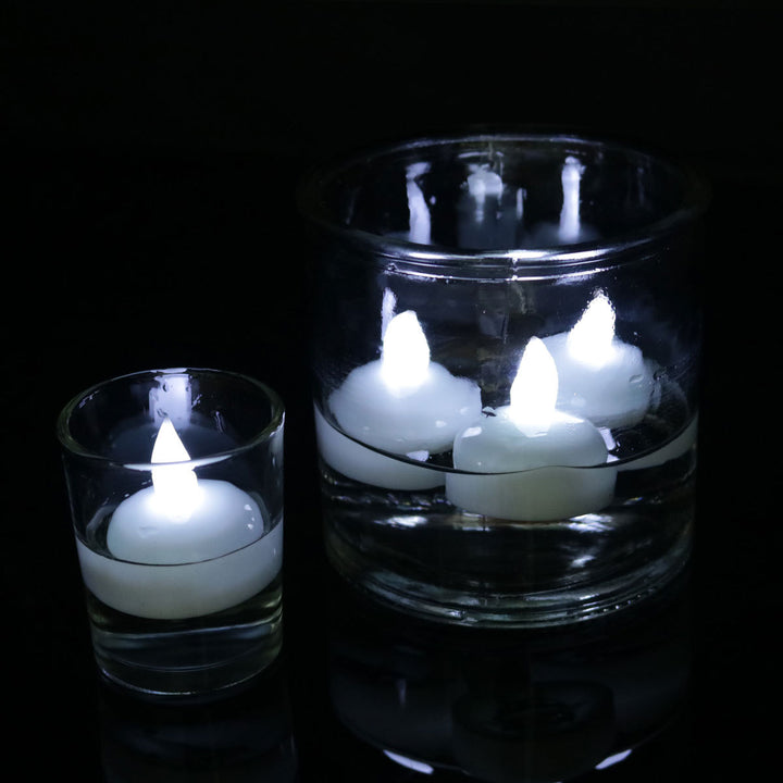 Floating Waterproof Candles, LED Candles, Wedding Party Decorations, SPA Shower Water Decoration Candle Light Led Floating Candle