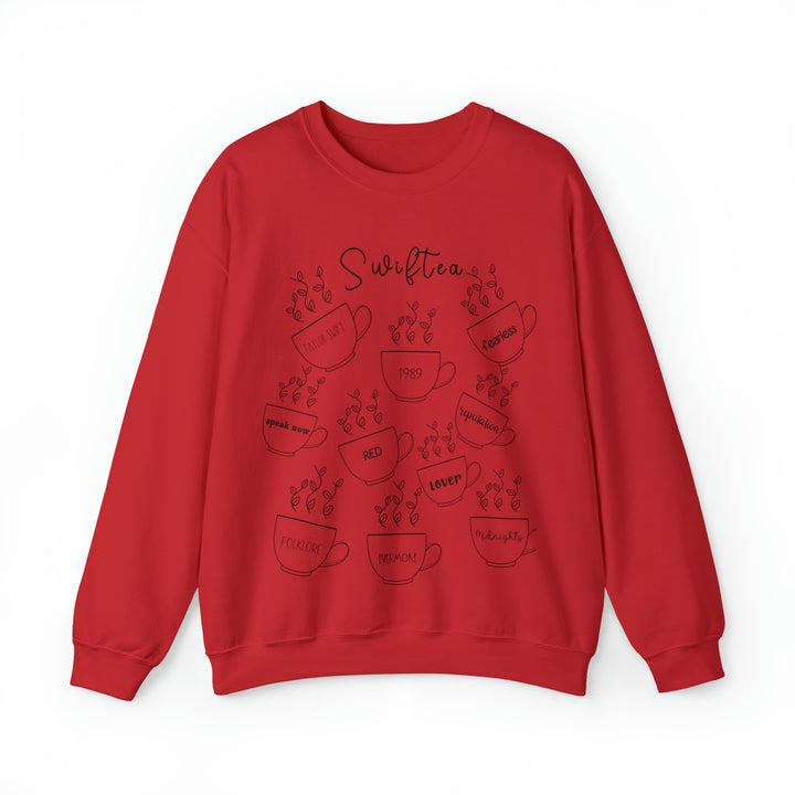 Swiftea Album Crewneck Sweatshirt, Unisex Heavy Blend™ Crewneck Sweatshirt for Swifteas, Trendy Swift Apparel