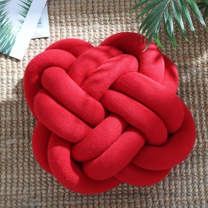 Cute and Comfy Knot Pillow, Knot Throw Pillow for Home, Office, College Dorm, Trendy Home Decor,