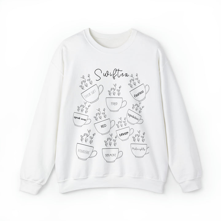 Swiftea Album Crewneck Sweatshirt, Unisex Heavy Blend™ Crewneck Sweatshirt for Swifteas, Trendy Swift Apparel