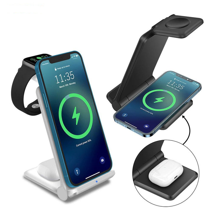 3 In 1 Wireless Charging Station, Fast Charging Stand