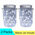 Solar Powered Fairy Lights, 2X Solar, Mason Jar Lid, Insert Fairy String Light, 20 LED Jar Included, Home and Garden Decor