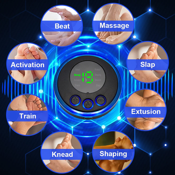 EMS Foot Massager, Foot Therapy, Relaxation and Pain Relief, Low Frequency EMS technology, Health and Beauty Products,