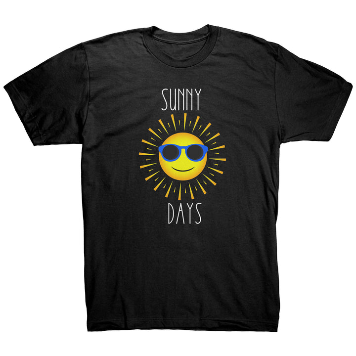 Sunny Days Tee Shirt, Sunshine Apparel, Inspirational Sunshine Shirt, Soft Jersey Tshirt for men or women, Sunny Days Shirt, Slim Fit Tee