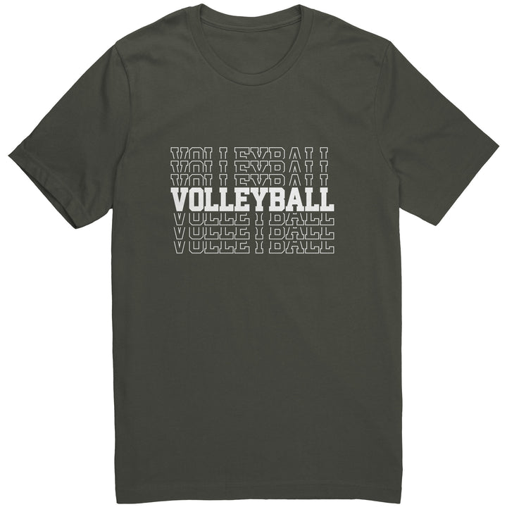 Volleyball Tee, Unisex Volleyball Apparel, For Men or Women, Volleyball Team Apparel, Volleyball Gifts for Athlete