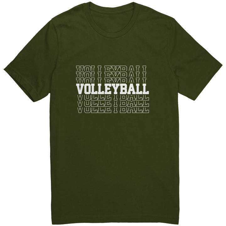 Volleyball Tee, Unisex Volleyball Apparel, For Men or Women, Volleyball Team Apparel, Volleyball Gifts for Athlete