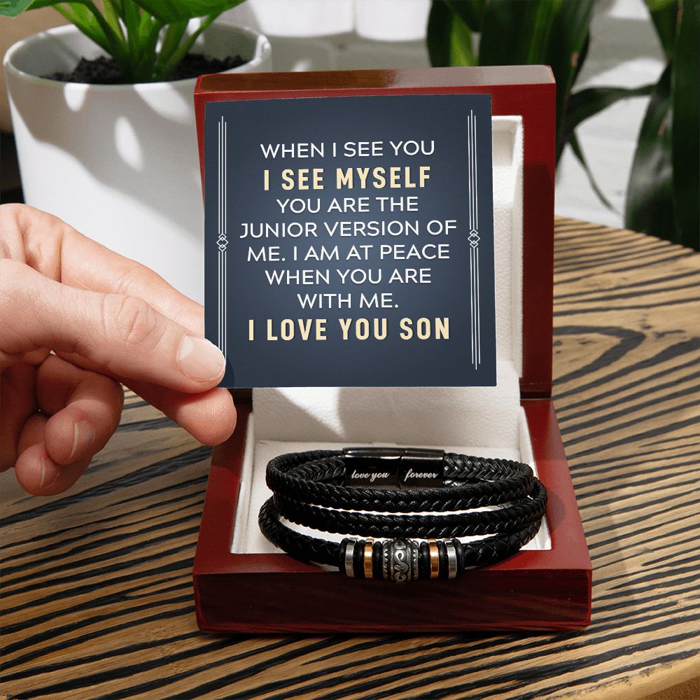 Love You Forever Bracelet - For Son When I See You