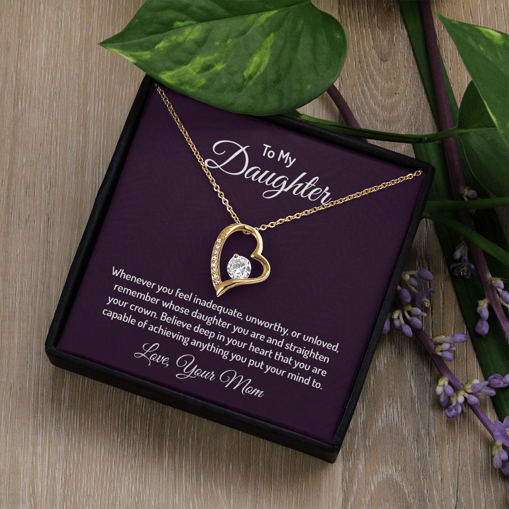 Forever Love Necklace - For Daughter From Mom