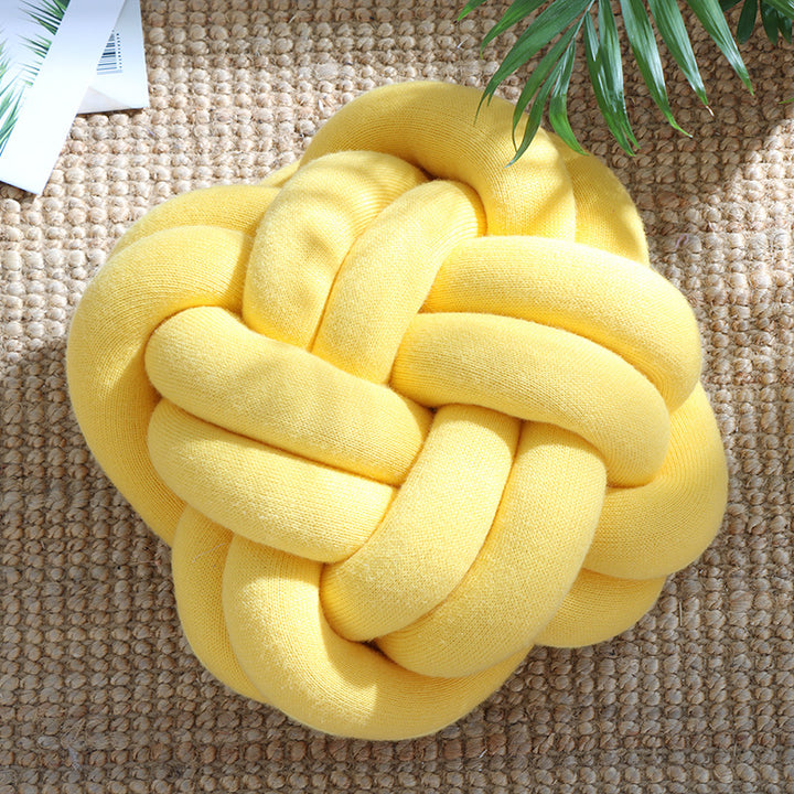 Cute and Comfy Knot Pillow, Knot Throw Pillow for Home, Office, College Dorm, Trendy Home Decor,