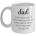 Funny Dad Mug, Hero Dad Coffee Cup, Novelty Father's Day Gifts for Dad, For Dad's Birthday from Son, from Daughter,