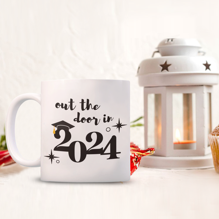 Class of 2024 Mug, Graduation Gift, Graduating Class of 2024 Coffee Cup, High School Graduate, College Graduation Present, MBA Gifts for Friends or Family