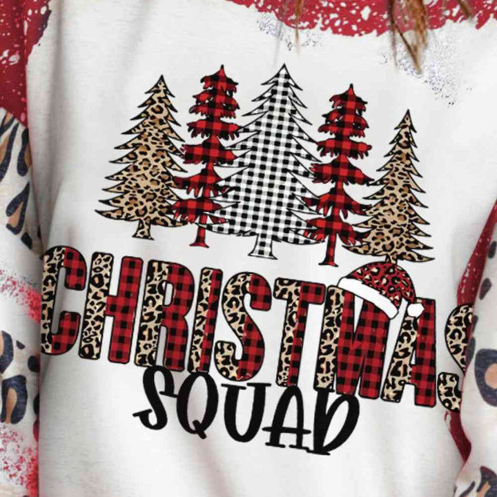 Christmas Tree Graphic Sweatshirt