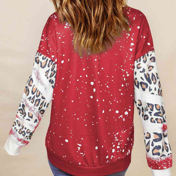 Christmas Tree Graphic Sweatshirt