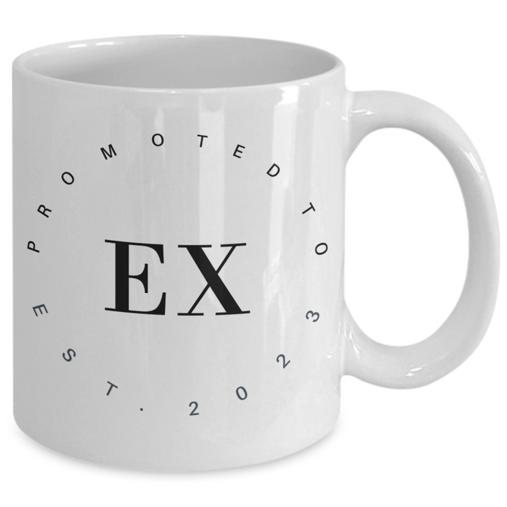 Funny Ex Boyfriend Mug, Coffee Cup Gift for Ex Girlfriend, for Ex-Wife, for Ex-Husband, Novelty Presents for Friends