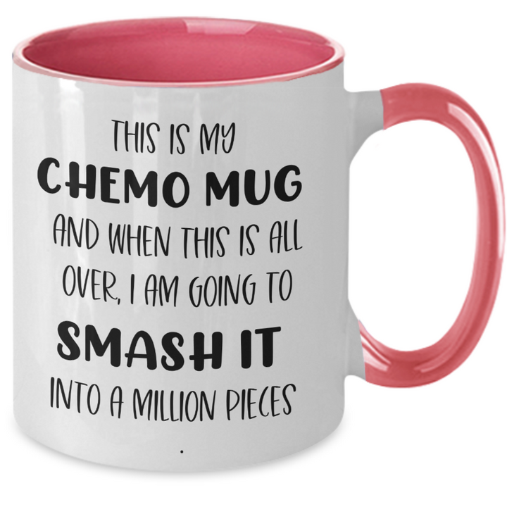 Motivational Chemo Smash It Cancer Mug,