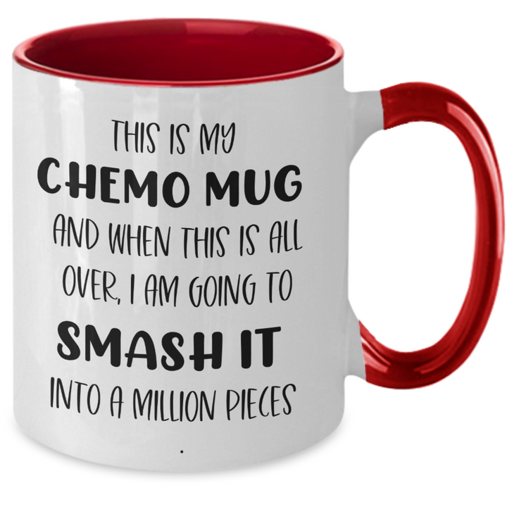 Motivational Chemo Smash It Cancer Mug,