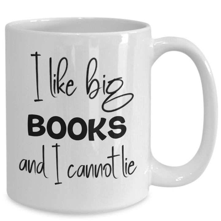 Funny Book Lover Mug, Librarian Coffee Cup, Gift for Readers, School Library Month, Book Lover Birthday Present