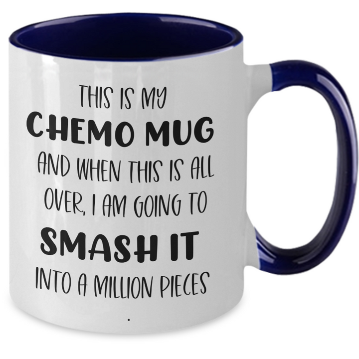 Motivational Chemo Smash It Cancer Mug,