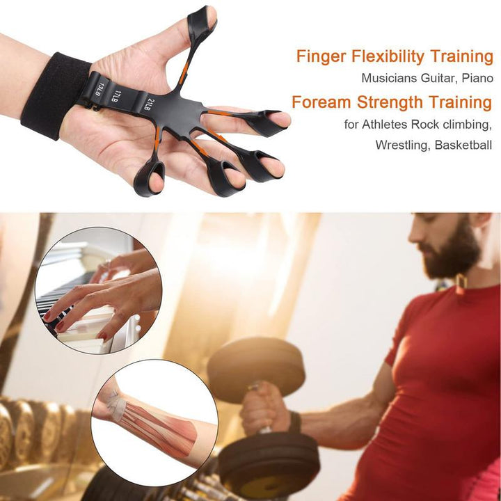 Finger Strengthener for Musicians and Fitness Enthusiasts, 6 Level Finger Strengthener