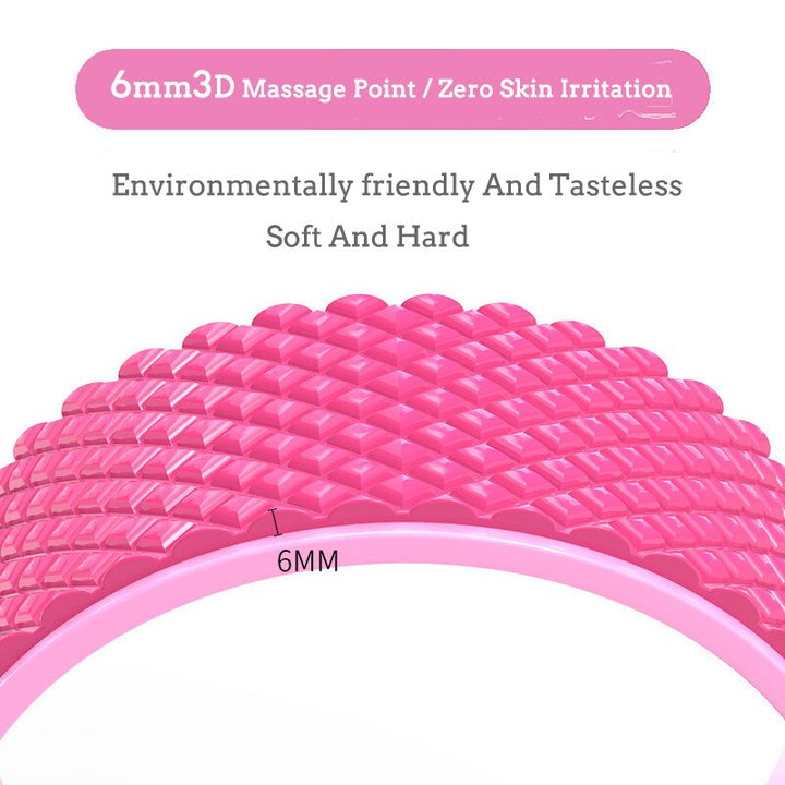 3D Massage Point Yoga Wheel