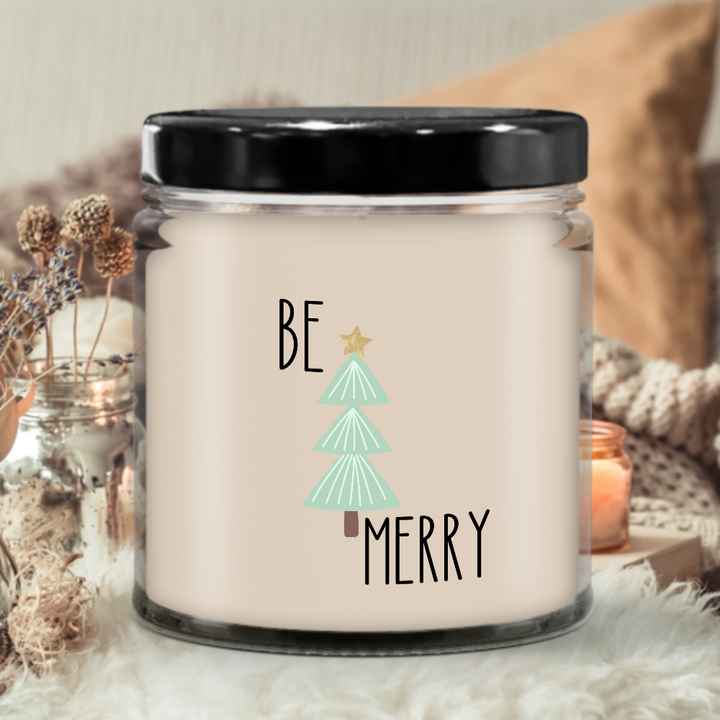 Be Merry 9 oz Holiday Candle