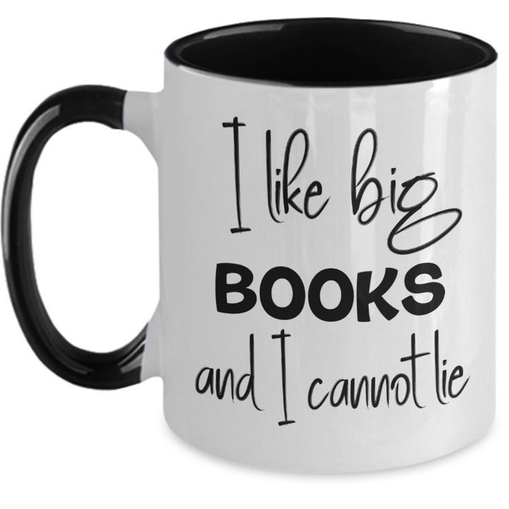 Funny Book Lovers Mug, Librarian Two Toned Coffee Cup, Gifts for Librarians Birthday, School Library Month, Book Lovers Birthday