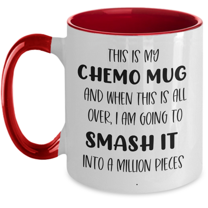 Motivational Chemo Smash It Cancer Mug,