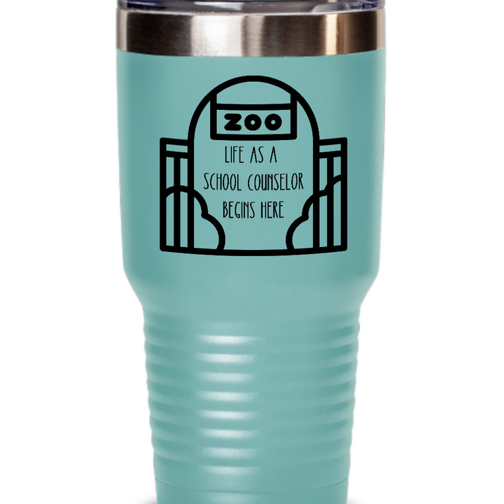 Funny School Counselor Tumbler, 20 oz 30 oz Tumbler Gifts for Counselor, National School Counseling Appreciation Week, Staff Appreciation, Back to School Gift Ideas, Counselor Graduation