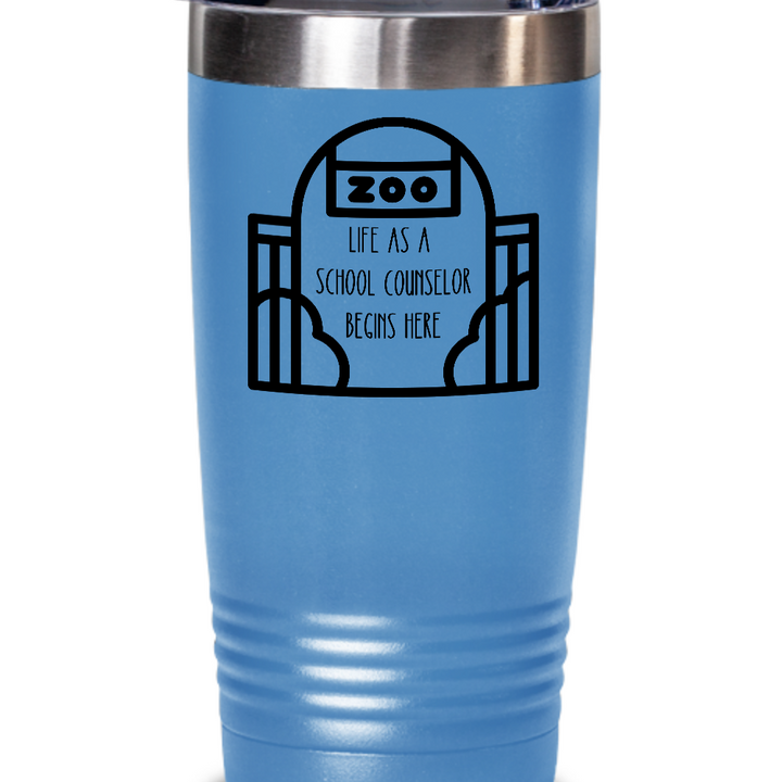 Funny School Counselor Tumbler, 20 oz 30 oz Tumbler Gifts for Counselor, National School Counseling Appreciation Week, Staff Appreciation, Back to School Gift Ideas, Counselor Graduation