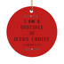 LDS Youth Theme 2024 Ornament, I Am A Disciple of Jesus Christ, Church of Jesus Christ of Latter-day Saints Ornament