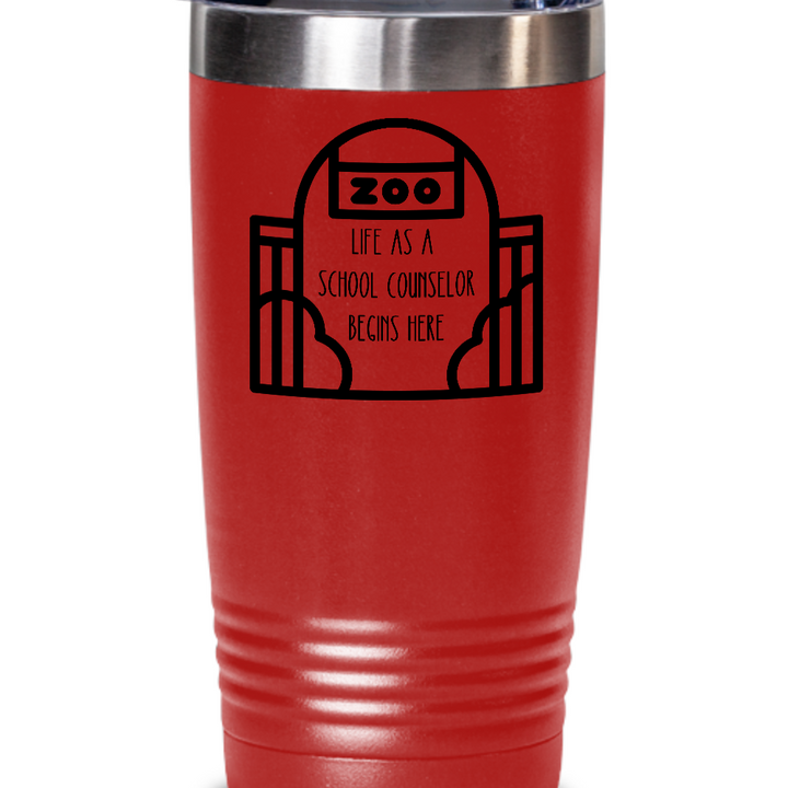 Funny School Counselor Tumbler, 20 oz 30 oz Tumbler Gifts for Counselor, National School Counseling Appreciation Week, Staff Appreciation, Back to School Gift Ideas, Counselor Graduation