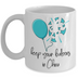 Funny Chinese Balloon Mug, Political Coffee Cup, Biden Administration Gifts, Political Satire Presents for Friends and Coworkers Keep Your Balloons in China