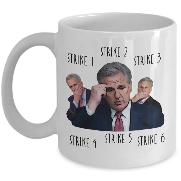 Funny Kevin McCarthy Mug, Sarcastic Kevin McCarthy Coffee Cup, Political Satire Gifts for Democrats, Anti-Republican Party, Speaker of the House