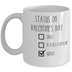 Funny Valentine's Day Mug, Anti-Valentine's Day Coffee Cup, Sarcastic Valentine Gift for Coworkers, Best Friend Valentine