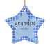 Grandpa Ornament, Grandpa-to-Be Gifts, New Baby Announcement, Ceramic Ornament Gifts for Grandpa 2024,