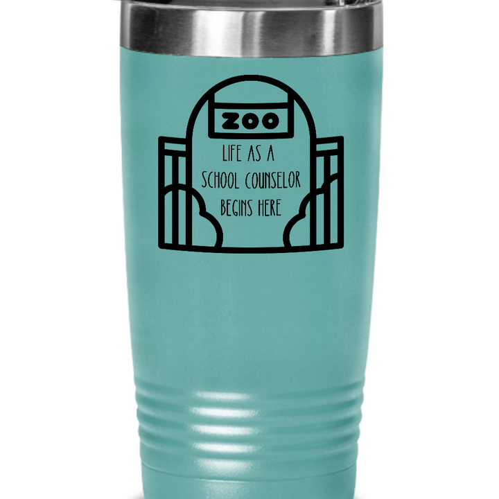 Funny School Counselor Tumbler, 20 oz 30 oz Tumbler Gifts for Counselor, National School Counseling Appreciation Week, Staff Appreciation, Back to School Gift Ideas, Counselor Graduation