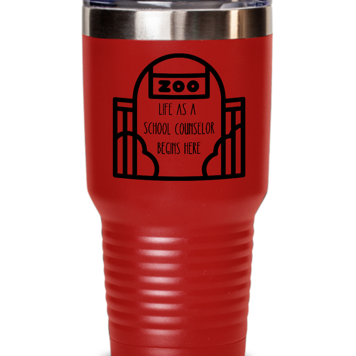 Funny School Counselor Tumbler, 20 oz 30 oz Tumbler Gifts for Counselor, National School Counseling Appreciation Week, Staff Appreciation, Back to School Gift Ideas, Counselor Graduation