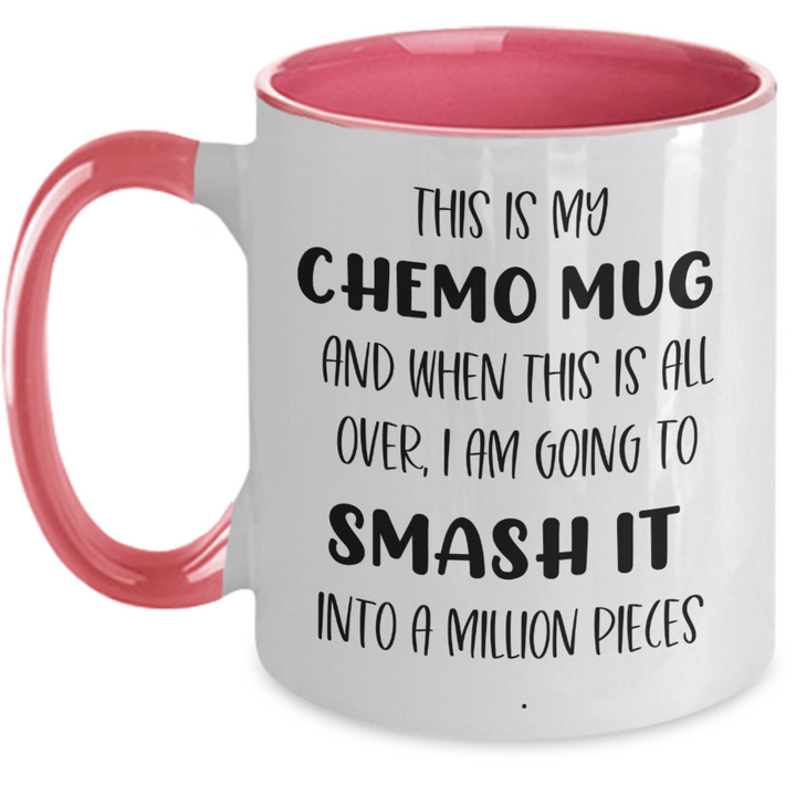 Motivational Chemo Smash It Cancer Mug,