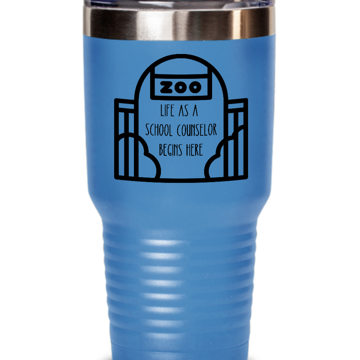 Funny School Counselor Tumbler, 20 oz 30 oz Tumbler Gifts for Counselor, National School Counseling Appreciation Week, Staff Appreciation, Back to School Gift Ideas, Counselor Graduation