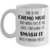 Motivational Smash It Cancer Chemo Mug