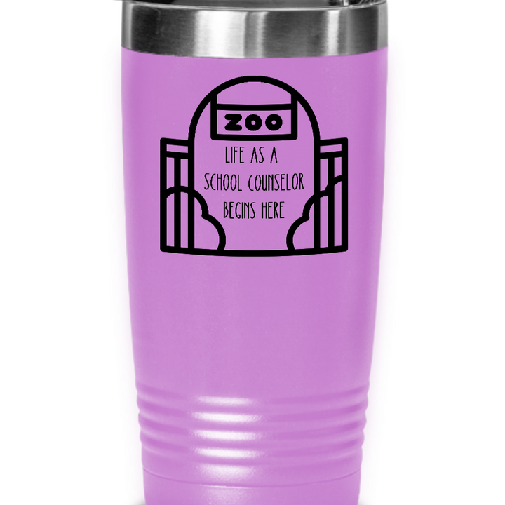 Funny School Counselor Tumbler, 20 oz 30 oz Tumbler Gifts for Counselor, National School Counseling Appreciation Week, Staff Appreciation, Back to School Gift Ideas, Counselor Graduation