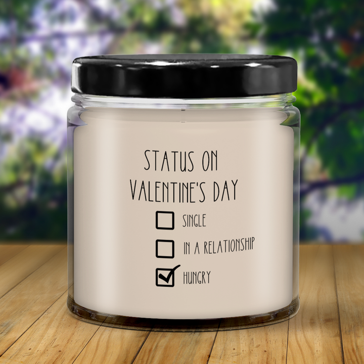 Sarcastic Valentine's Day Candle, Anti-Valentine's Day Candle Gifts, Gag Gift for Best Friend, Girlfriend Valentine Candle, 9 oz soy candle, vanilla scented candle