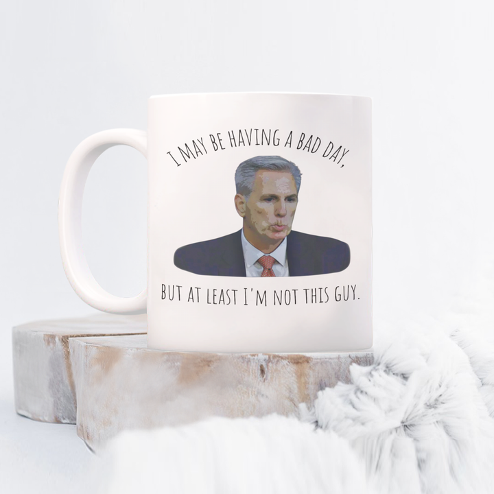 Funny Kevin McCarthy Mug, Political Coffee Cup, Republican Party, Speaker of the House, Gag Gifts for Friends, Political Satire Mug
