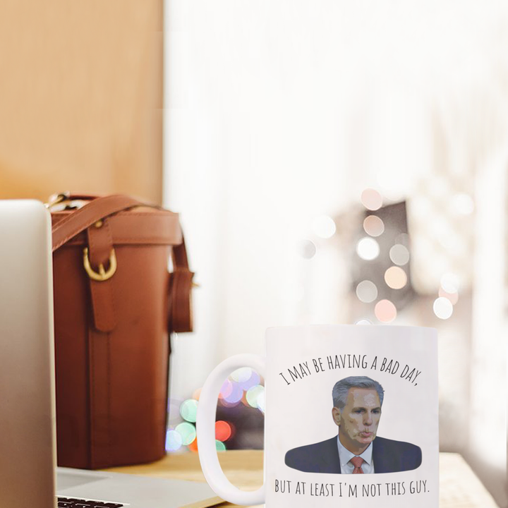 Funny Kevin McCarthy Mug, Political Coffee Cup, Republican Party, Speaker of the House, Gag Gifts for Friends, Political Satire Mug