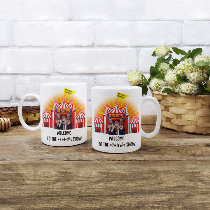 Funny Political Kevin McCarthy Mug, US Government Coffee Cup, Speaker McCarthy Mug, Political Satire Gifts for Friends and Family, Welcome to the show