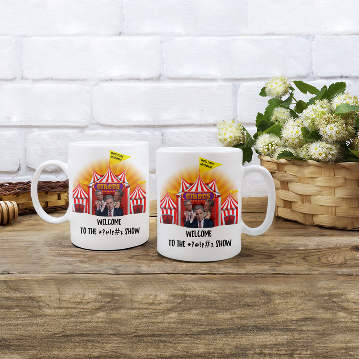 Funny Political Kevin McCarthy Mug, US Government Coffee Cup, Speaker McCarthy Mug, Political Satire Gifts for Friends and Family, Welcome to the show