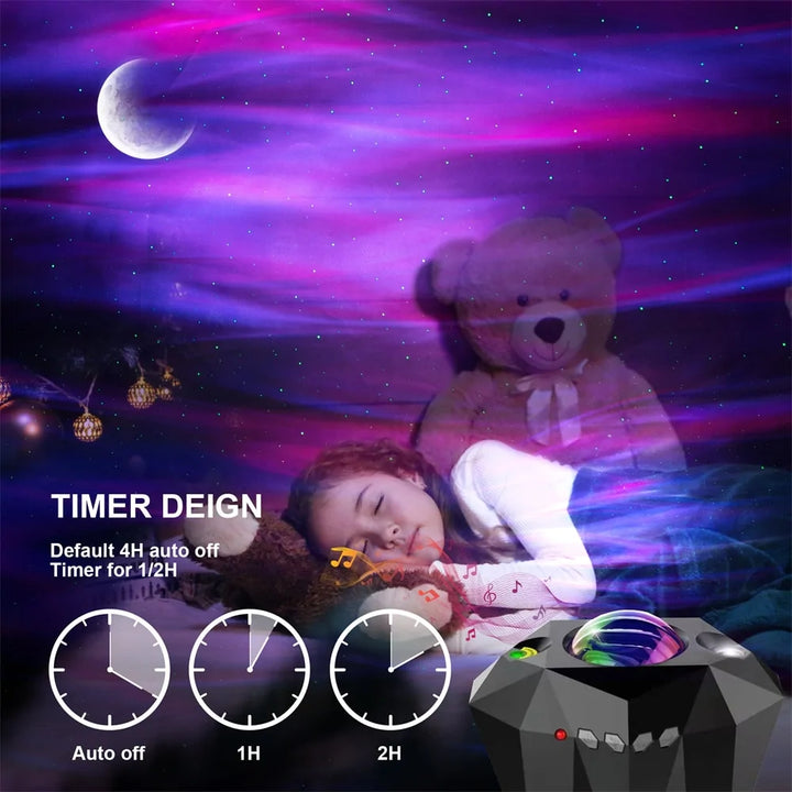 Star Light Projector, LED Starry Night Light Projector, Galaxy Projector Led Lights, Star Music Projectors, Bluetooth Speaker, Remote Control, Timing Function,